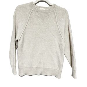 Aritzia Wilfred Free Cream Color Alpaca Blend Soft Sweater Size XS